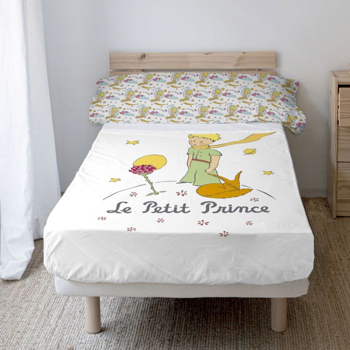 Juego de Sábanas HappyFriday Le Petit Prince Ses amis Multicolor Cama de 80/90 2 Piezas 5