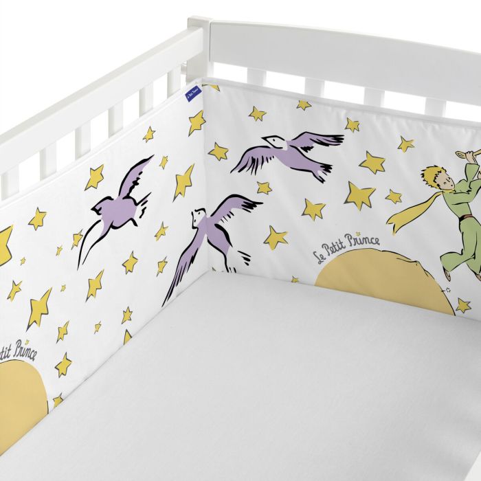 Protector de Cuna HappyFriday Le Petit prince Migration Multicolor 210 x 40 cm 3