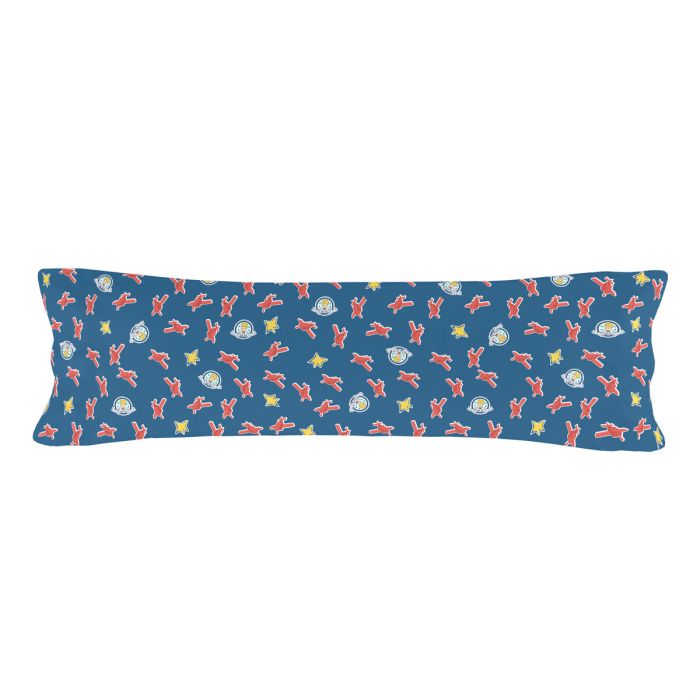 Funda de almohada HappyFriday Le Petit Prince Son avion Multicolor 45 x 125 cm