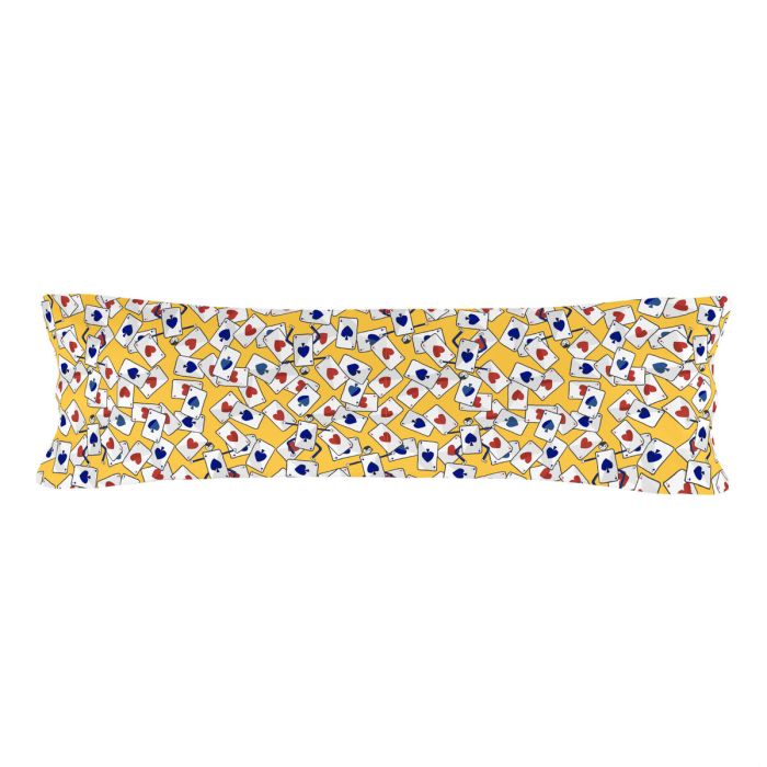 Funda de almohada HappyFriday Mr Fox Tea Time Multicolor 45 x 125 cm