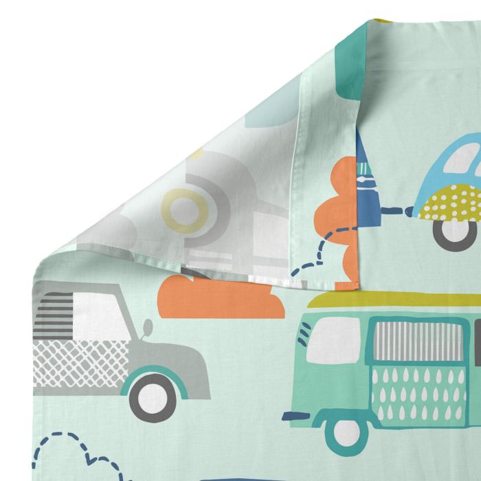 Juego de Sábanas HappyFriday Moshi Moshi Holidays Multicolor Cama de 105 2 Piezas 2