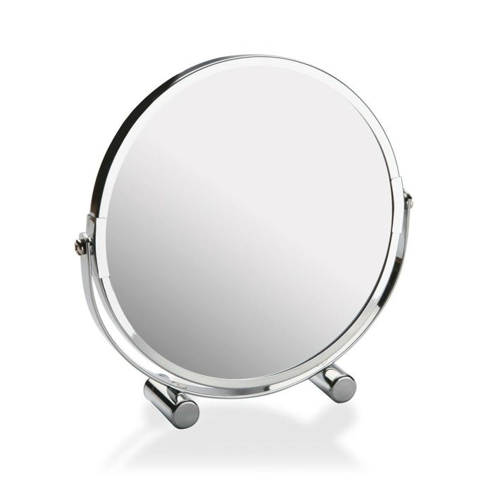 Espejo de Aumento Versa 5x Acero (4 x 20 x 19 cm)