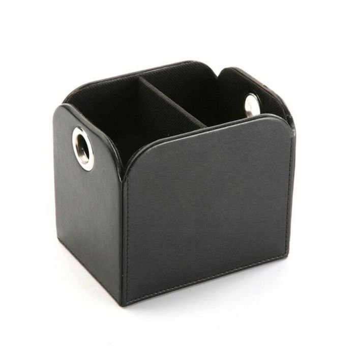 Portamandos Versa 15615681 Negro Metal 9,5 x 10,5 x 12 cm