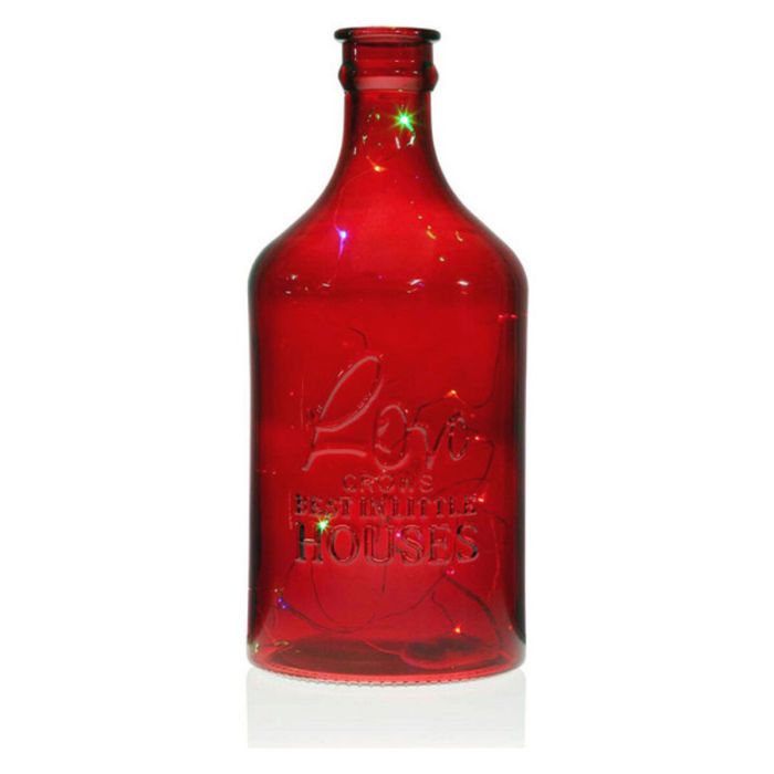 Botella LED Love Cristal 3