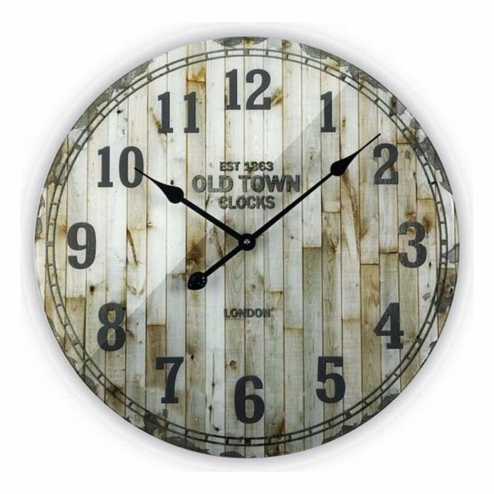 Reloj de Pared Versa Cristal (4 x 57 x 57 cm) 1