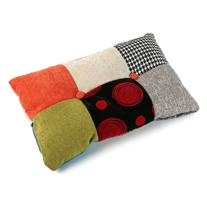 Cojín con Relleno Philippe Patchwork (30 x 15 x 50 cm) Cojín con Relleno Philippe Patchwork (30 x 15 x 50 cm)
