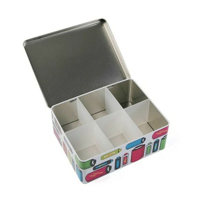 Caja Decorativa Versa Metal Fusion (20,5 x 8,4 x 16,5 cm) 1