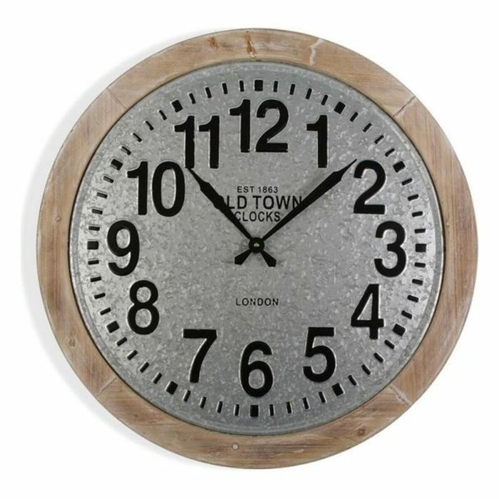 Reloj de Pared Versa Old Town Madera MDF (70 x 6 x 70 cm)