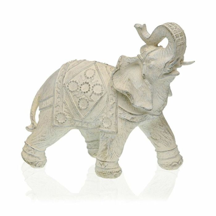 Figura Decorativa Versa Elefante Resina (8,5 x 21 x 19,5 cm)