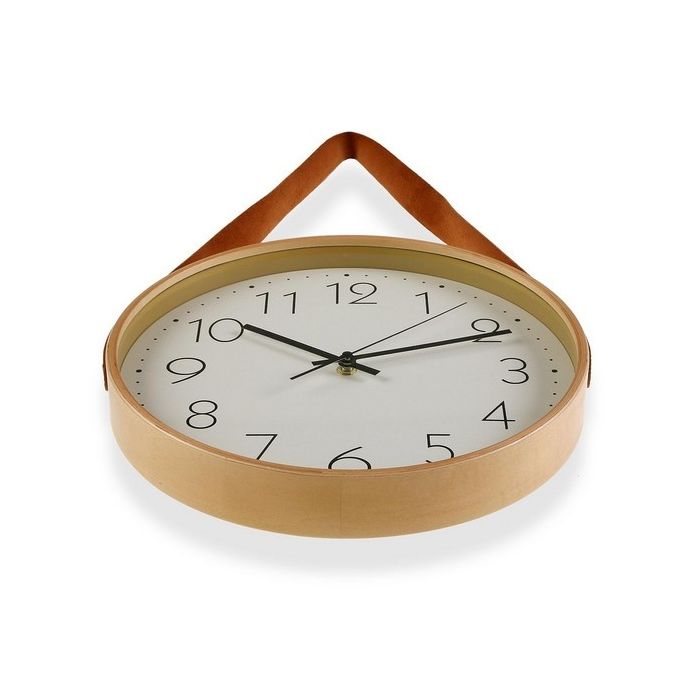 Reloj de Pared Madera Polipiel (4,5 x 53 x 31 cm) 2