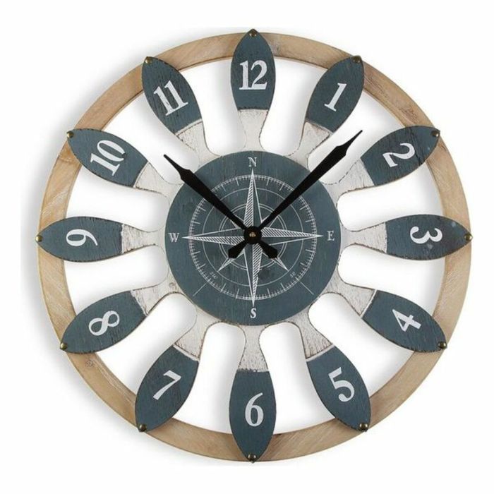 Reloj de Pared Versa BIG-S3404163 Madera MDF (60 x 4,5 x 60 cm)