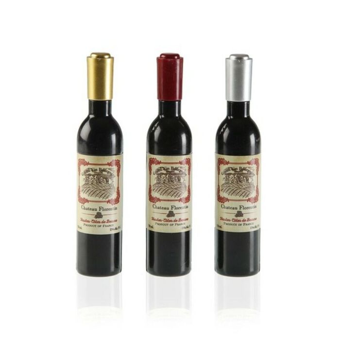 Sacacorchos con Forma de Botella de Vino Versa VS-21220040 Acero 2