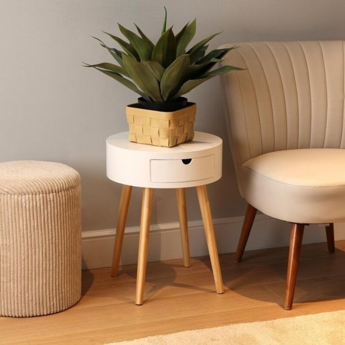 Mesa auxiliar Versa Madera MDF (40 x 53 x 40 cm)