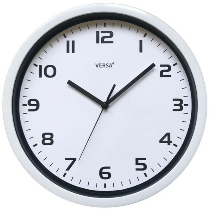 Reloj de Pared Versa Plástico (4,3 x 30,5 x 30,5 cm)