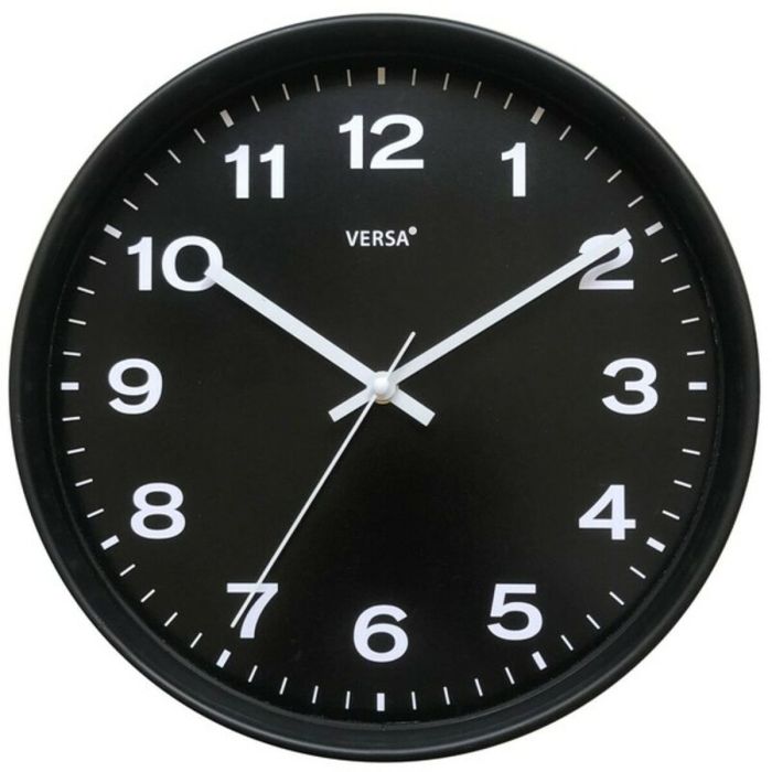 Reloj de Pared Versa Cuarzo Plástico 4,3 x 30,5 x 30,5 cm