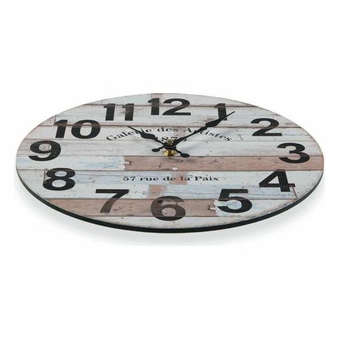 Reloj de Pared Versa Madera (4 x 30 x 30 cm) 2