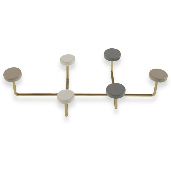 Perchero Metal Madera MDF (6,5 x 22 x 41 cm) 1 Perchero Metal Madera MDF (6,5 x 22 x 41 cm) 1