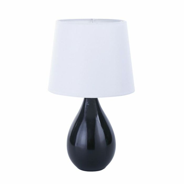 Lámpara de mesa Versa Camy Negro Cerámica (20 x 35 x 20 cm) Lámpara de mesa Versa Camy Negro Cerámica (20 x 35 x 20 cm)