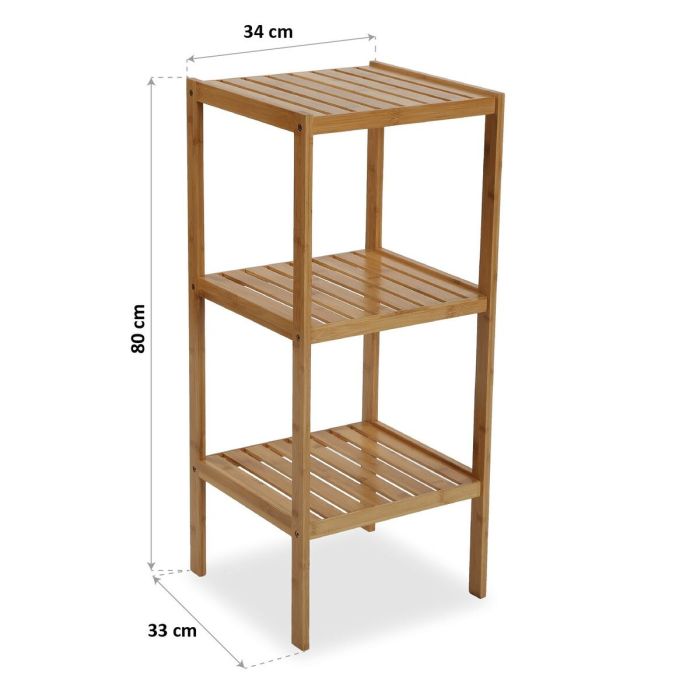 Caja para Infusiones Versa New Lines Madera (17 x 7 x 24 cm)