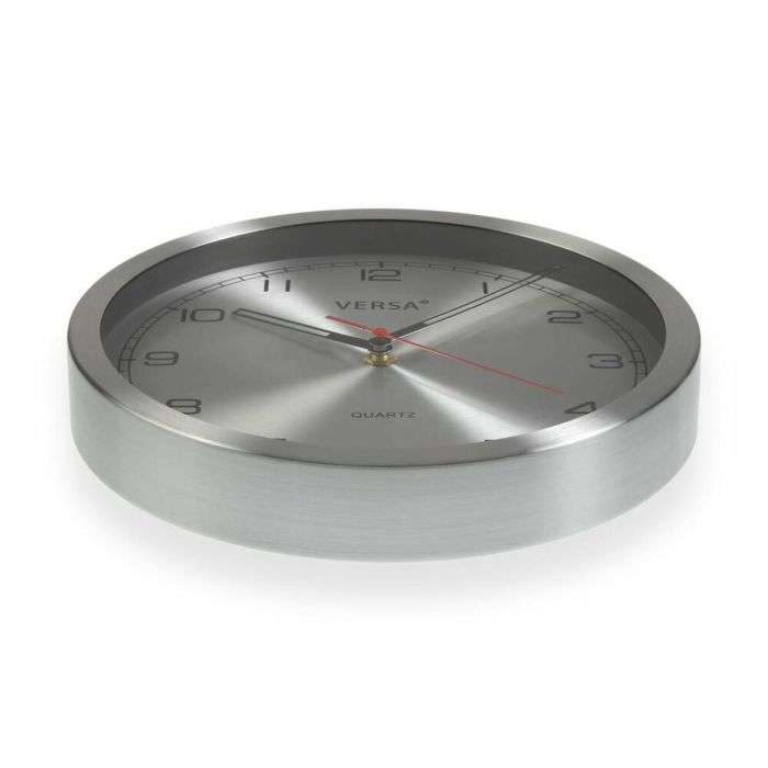 Reloj de Pared Versa Aluminio (4,1 x 25 x 25 cm) 2
