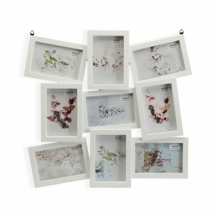 Portafotos de Pared Versa Multicolor Polipropileno Plástico 2 x 48,7 x 46,5 cm Portafotos de Pared Versa Multicolor Polipropileno Plástico 2 x 48,7 x 46,5 cm