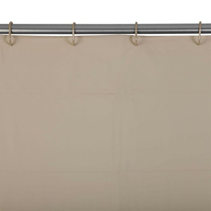 Cortina de Ducha Versa Beige PVC (180 x 180 cm)