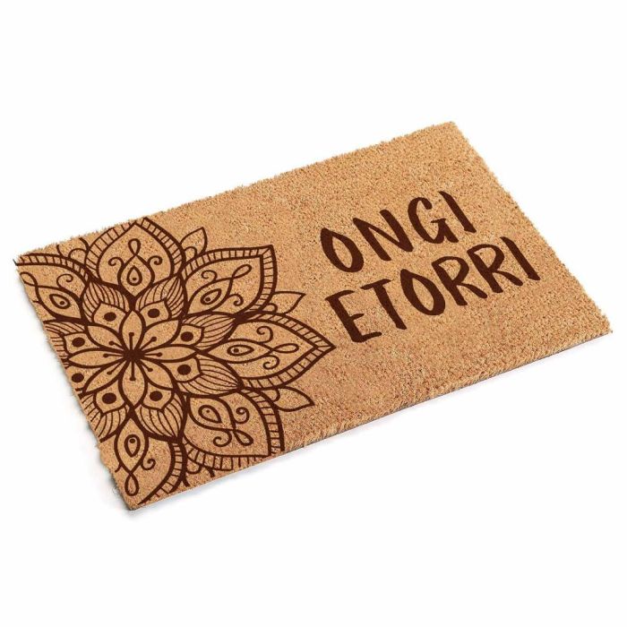 Felpudo Ongi Etorri Versa Mandala Fibra de coco (40 x 2 x 60 cm) Felpudo Ongi Etorri Versa Mandala Fibra de coco (40 x 2 x 60 cm)