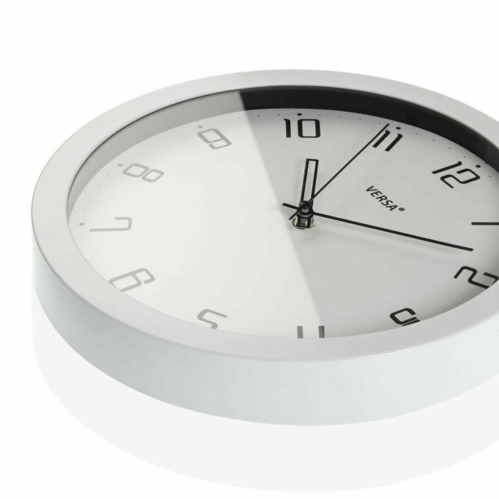 Reloj de Pared Versa Blanco Polipropileno (4,3 x 30 x 30 cm) 1