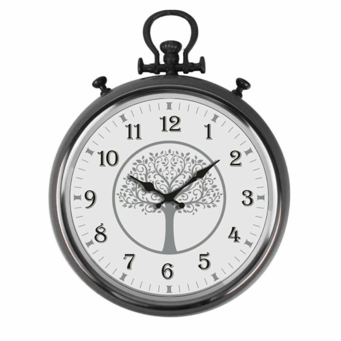 Reloj de Pared Versa Lively Metal (8 x 54 x 42 cm)