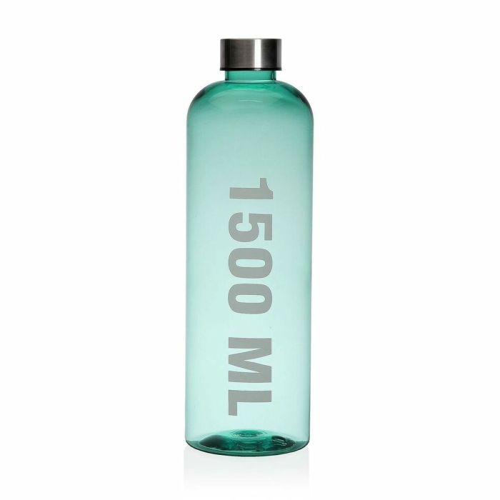 Botella de Agua Versa Verde 1,5 L Acero Poliestireno