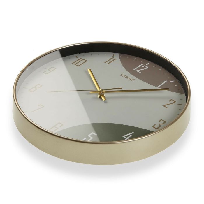 Reloj de Pared Versa Claro Plástico 4,3 x 30,5 x 30,5 cm 2
