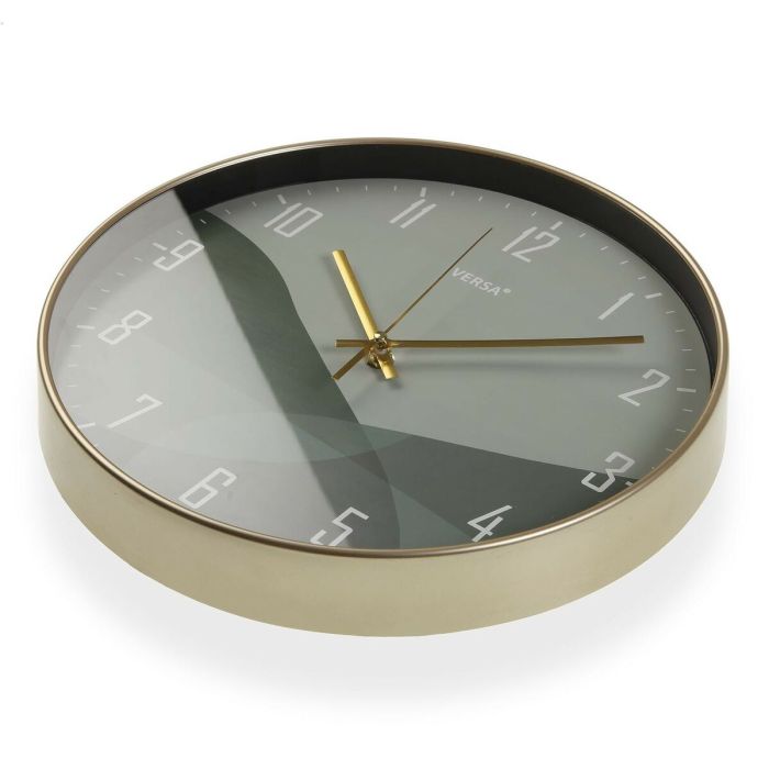 Reloj de Pared Versa Oscuro Plástico (4,3 x 30,5 x 30,5 cm) 2