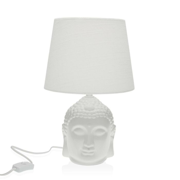Lámpara de mesa Versa Buda Porcelana (21 x 33 x 21 cm)
