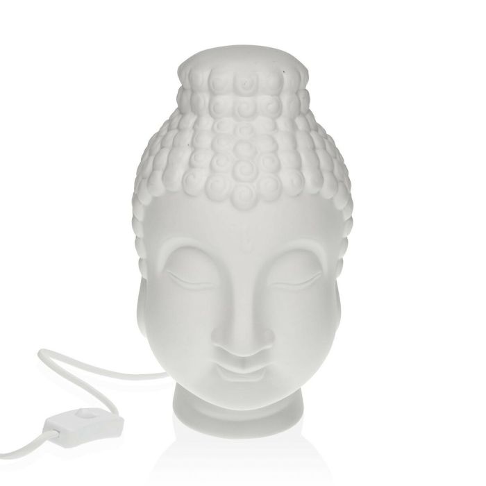 Lámpara de mesa Versa Gautama Buda Porcelana (15 x 25,5 x 15,5 cm)