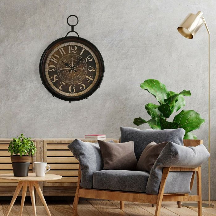 Reloj de Pared Versa Metal 40 x 6 x 54,5 cm 4