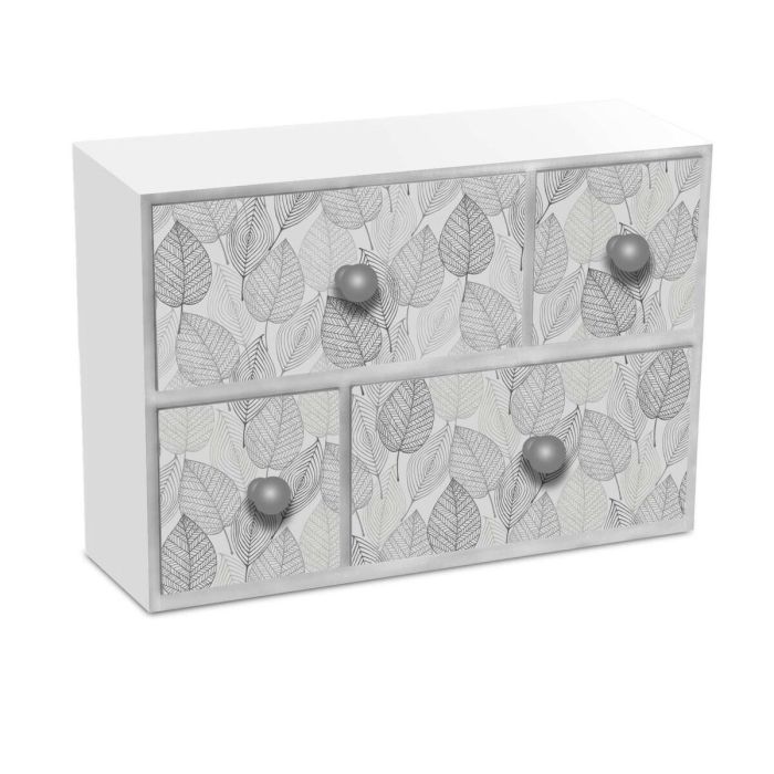 Caja-Joyero Versa Gardee 11 x 32 x 32 cm Madera MDF Caja-Joyero Versa Gardee 11 x 32 x 32 cm Madera MDF