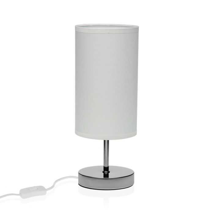 Lámpara de mesa Versa Blanco Metal 40 W 13 x 34 cm