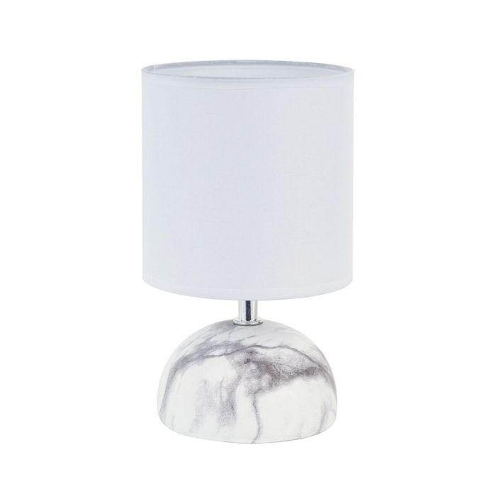 Lámpara de mesa Versa Blanco Cerámica 14 x 23,5 x 14 cm