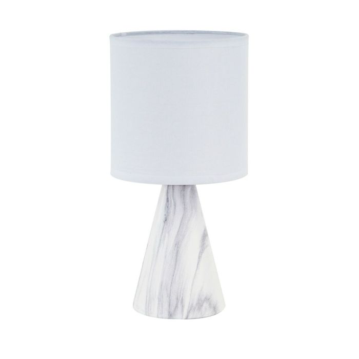 Lámpara de mesa Versa Blanco Cerámica 12,5 x 24,5 x 12,5 cm