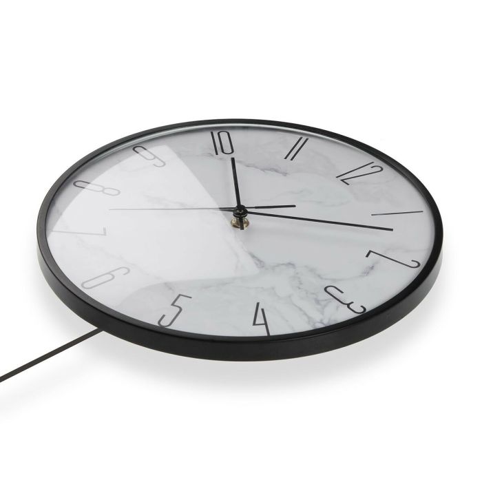 Reloj de Pared Versa Péndulo Metal Cristal Madera MDF 4,5 x 56 x 29 cm 2