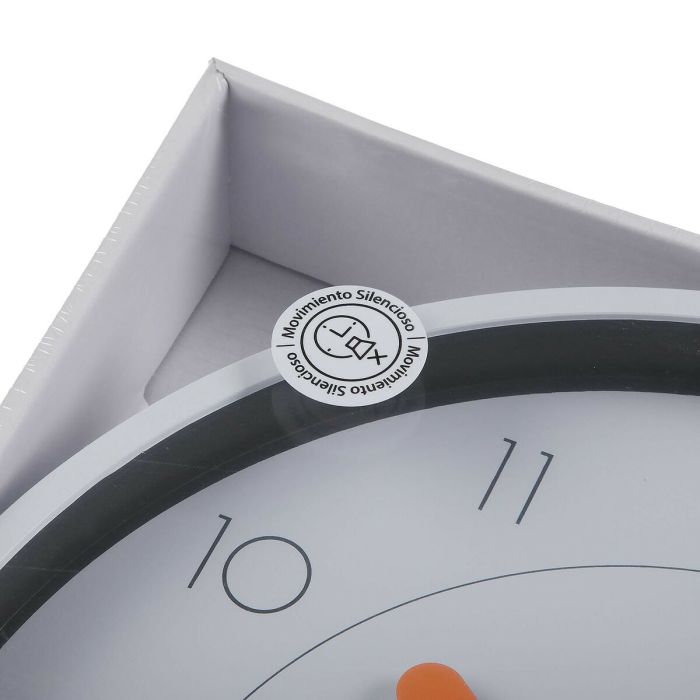 Reloj de Pared Versa Blanco Plástico Cuarzo 4 x 30 x 30 cm 1