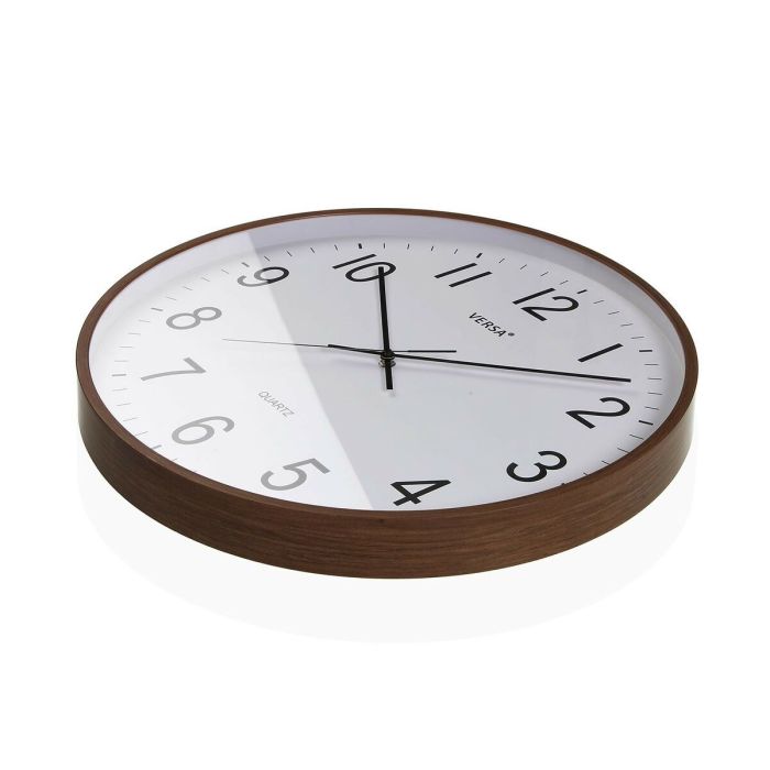 Reloj de Pared Versa Plástico Cuarzo Madera MDF 5,2 x 50 x 50 cm 3