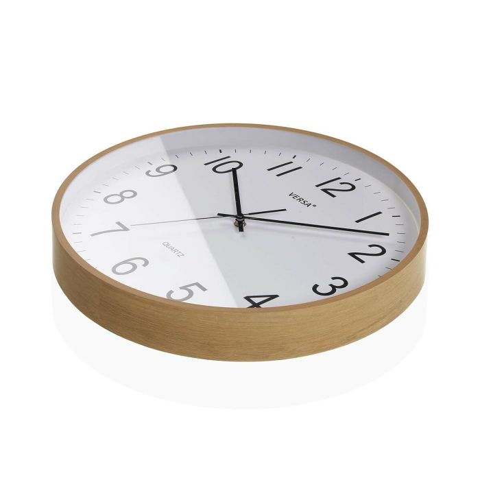 Reloj de Pared Versa Plástico Cuarzo Madera MDF 5,5 x 40,5 x 40,5 cm 3