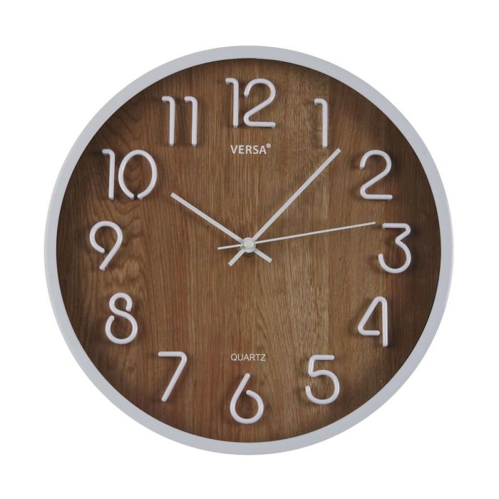 Reloj de Pared Versa Plástico Cuarzo Pop 4 x 30 x 30 cm