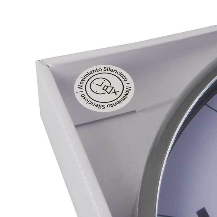 Reloj de Pared Versa Blanco Plástico Cuarzo Pop 4 x 30 x 30 cm 2