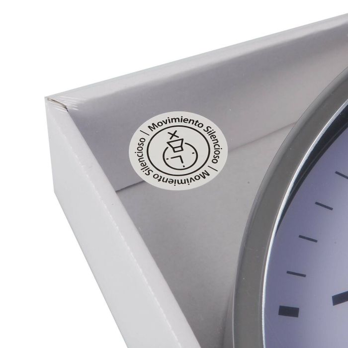 Reloj de Pared Versa Blanco Plástico Cuarzo Pop 4 x 30 x 30 cm 2
