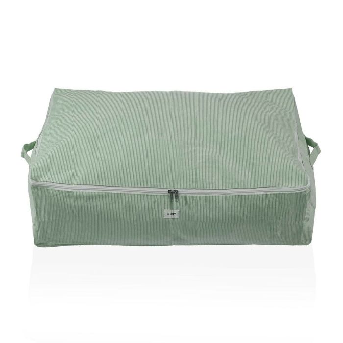 Caja de Almacenamiento Versa Corduroy 50 x 20 x 70 cm Verde