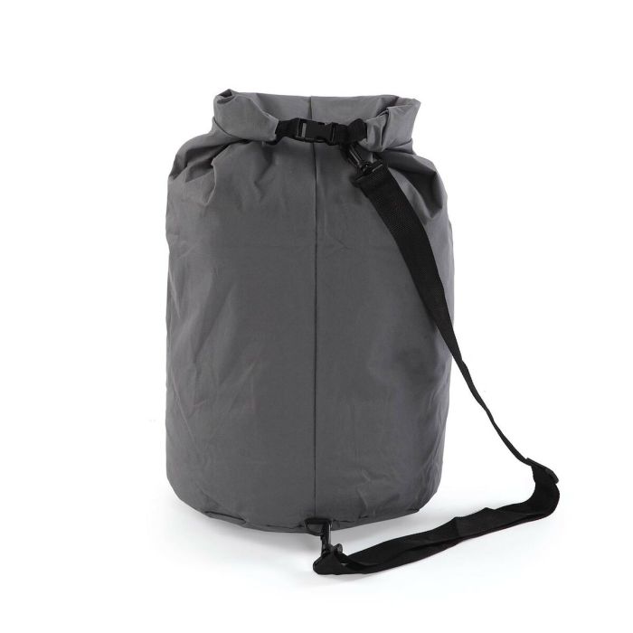 Cesto para la Ropa Sucia Versa Gris Poliéster Minimalista 70 x 33 cm 1