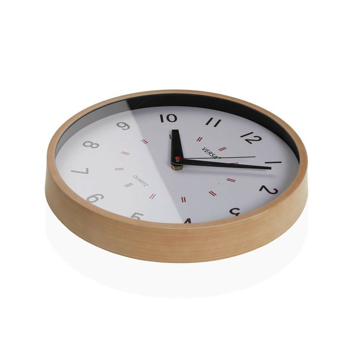 Reloj de Pared Versa Blanco Plástico 4 x 30 x 30 cm 3