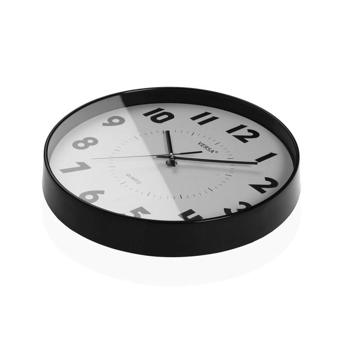 Reloj de Pared Versa Blanco Plástico 4 x 30 x 30 cm 3